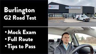 Burlington G2 Road Test - Full Route & Tips on How to Pass Your Driving Test