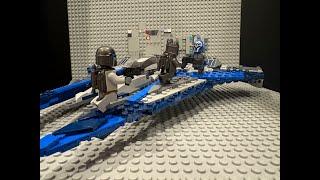 Mandalorian Starfighter Speed Build Stop Motion!!!