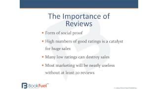 Why book reviews are an important book marketing tool for authors.
