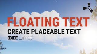 FloatingText | Create Floating Text In Rust | Oxide Umod Plugin