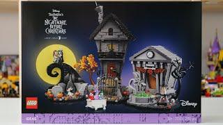 LEGO Ideas 21351 Disney Tim Burton's The Nightmare Before Christmas - LEGO Speed Build Review