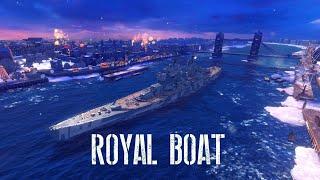 World of Warships Blitz - British premium battleship "Vanguard" review