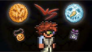 Pumpkin Moon vs Frost Moon // Guide and Comparison // Terraria 1.4 - Journey's End