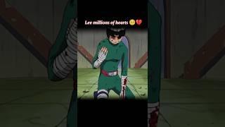 [ Never give up   ]  Rock Lee vs Gaara fight #shorts #anime #naruto #sonyyay