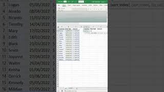 Sorting Data in Excel using SORT Function