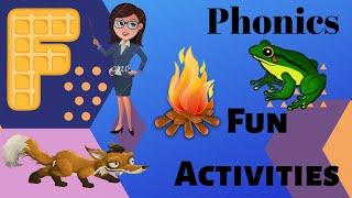 # Phonics | The Letter F | Fun learning Activity with F || Home Activities to Learn letter F|