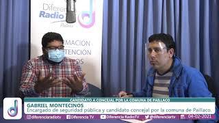 Candidato a concejal por la comuna de Paillaco - Gabriel Montecinos