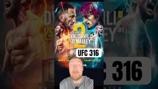 DVALISHVILI vs O’MALLEY 2 en UFC 316 #ufc316 #ufcespañol #ufcespanol