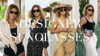 My Designer Sunglasses Collection | 16 Pairs | Ray Ban, Celine, YSL