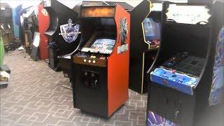 Technos' 1990 The Combatribes Arcade Game 3 Player Cabinet - Review & Gameplay