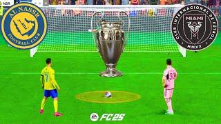 AL NASSR VS INTER MIAMI ! RONALDO VS MESSI ! HAALAND VS NEYMAR ! PENALTY SHOOTOUT FINAL