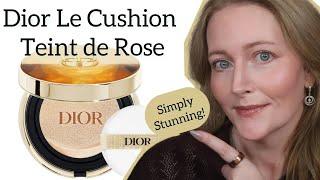 Dior Le Cushion Teint de Rose - cushion foundation.  Wear Test