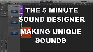 Video Game Sound Design Tutorial - Making Unique Sound Effects