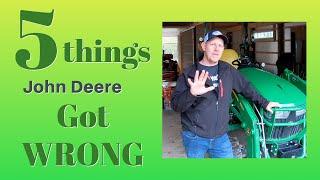 #142 5 Things John Deere Got Wrong with the John Deere 2032R 2038R