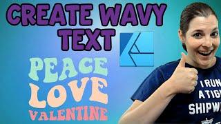 Create a Retro Wavy Text Effect in Affinity Designer - Affinity Designer Tutorials