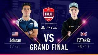 FIFA 19 FUT Champions Cup November Grand Final JoksanRedona vs F2Tekkz