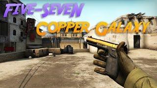 CS:GO Five-SeveN | Copper Galaxy Showcase and Prices