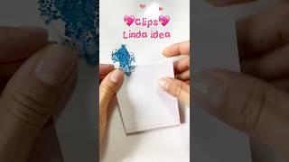 #clips #craft #handmade #craftideas #creative #diy #tutorial #ideas #school #cute