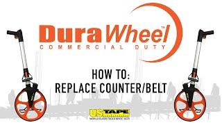 How To Replace A DuraWheel Measuring Wheel Counter / Belt | U.S. Tape