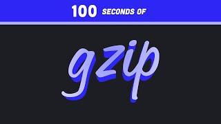 gzip file compression in 100 Seconds