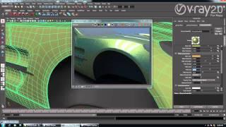 V-Ray 2.0 for Maya Car Paint Material