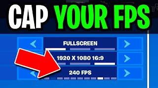 Why You NEED To Cap Your FPS! ️ (Prevent FPS Drops in Chapter 3!)