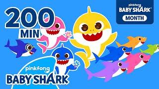 Mix - Baby Shark DOO DOO DOO All Songs | +Compilation | Shark Month | Baby Shark Official