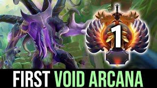 FIRST Arcana Faceless Void game vs TOP-1 Rank