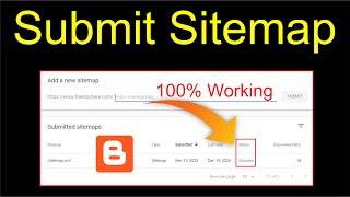 How to Submit Sitemap in Google Search Console | Generate and Submit Sitemap for Blogger