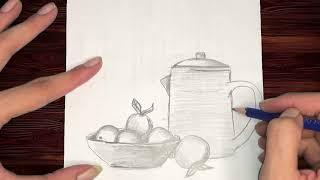 Still life drawing easy for beginners