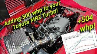 Adding an additional 500whp to your Toyota MR2 Turbo!