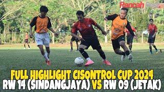 Perebutan Tiket Final Cisontrol CUP 2024:  RW 14 (Dusun Sindangjaya) vs RW 09 (Dusun Jetak)