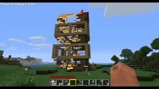 Minecraft - Burning home