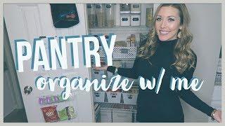 ORGANIZE W/ ME | kitchen pantry clean | brianna k