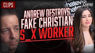 Andrew DESTROYS Fake Christian S_x Worker