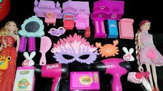 ASMR 3minutes satisfying with unboxing hello kitty barbie doll toys #Khokha toys#sanrio