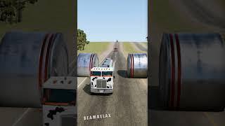 Truck vs Chained Hydraulic Crush - BeamNG.Drive