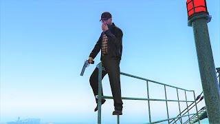 GTA 5 Painful NPC Falls (Euphoria Ragdolls)