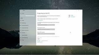 How To Enable or Disable Projecting to This PC in Windows 10 (2024) - Easy Fix