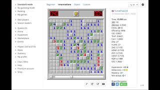 Minesweeper Intermediate 13.593s NF PB | SUB 15!