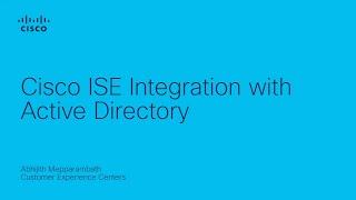 Cisco ISE Integration with Active Directory