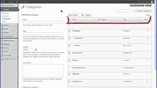 WordPress Post Categories