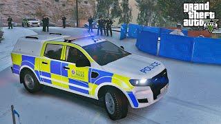 Winter Countryside Police Patrol! (GTA 5 LSPDFR UK Police Mod)