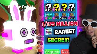 Is This Trade Worth Taking? Super RARE Easter Robot Secret Pet | Roblox Bubble Gum Simulator