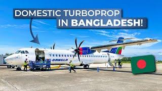 TRIPREPORT | US-Bangla Airlines (ECONOMY) | Dhaka - Cox's Bazar | ATR 72-600