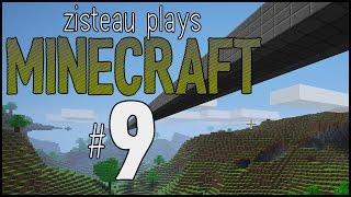 Zisteau Plays Minecraft #9 - Giant Pillar of Lava - Alpha 1.1