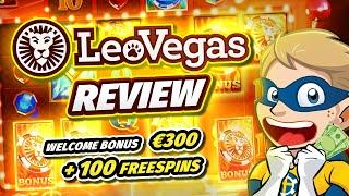 LeoVegas Casino Review️(€300 + 100 FreeSpins)