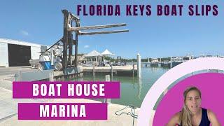 Florida Key Boat Slip - The Boathouse Marina - Marathon