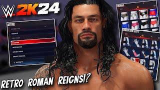 WWE 2K24 Making Roman Reigns