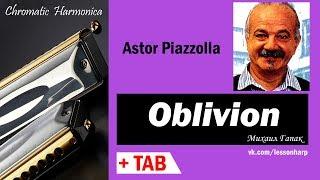 Astor Piazzolla - Oblivion - Harmonica TAB - Михаил Гапак - Seydel Saxony